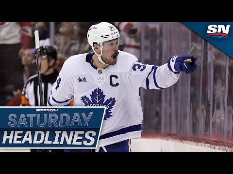 Saturday Headlines: Auston Matthews Doesn’t Want To Be Part-Time Player