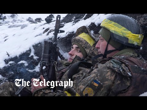 Ukrainian soldiers on front line come under attack | Kharkiv dispatch