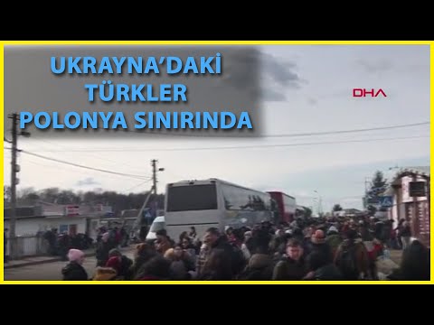 Polonya Sınırındaki Türklerin Sınırı Geçmek İçin Bekleyişi Sürüyor