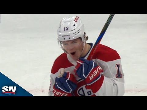 Canadiens Cole Caufield Roofs One In Tight For 20th Goal Of Season