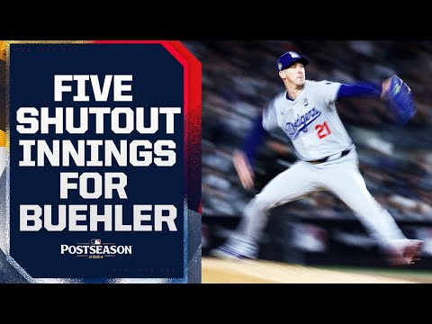 Walker Buehler DAZZLES! Five SHUTOUT innings in Game 3 of World Series!