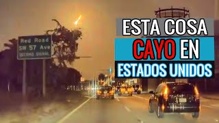 Trozo de ASTEROIDE CAYO a la Tierra como una bola de fuego en Estados Unidos