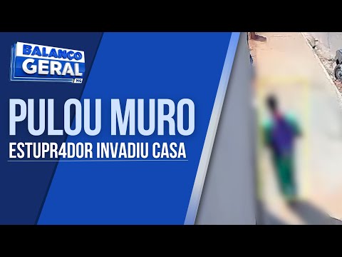 HOMEM PULA MURO, INVADE CASA E ESTUPRA MORADORA EM PARAGUAÇU