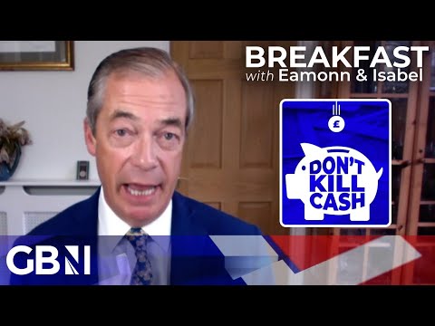 Don't Kill Cash - 'I think we’ve struck a chord' | Nigel Farage shows his support for cash campaign