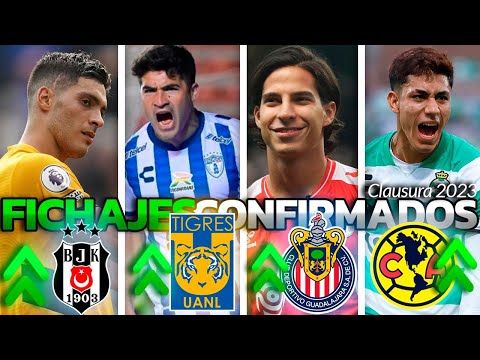 LAINEZ A CHIVAS | RAYADOS por FICHAJE de EUROPA | RUMORES Y FICHAJES CL 2023 | LIGA MX