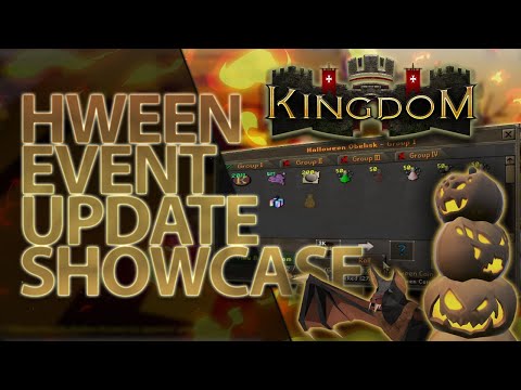 Checking out this AMAZING new Halloween Event *Update Showcase* + Giveaway [Kingdom RSPS]