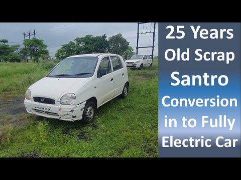 Old Santro ev conversion | santro conversion kit | car conversion kit | car conversion kit price