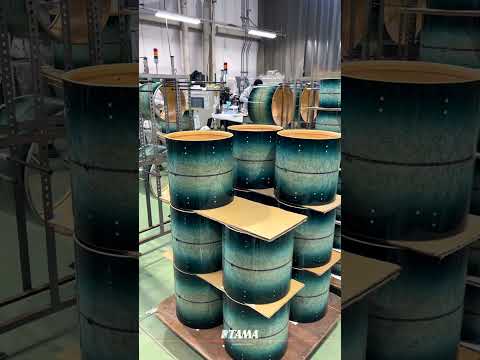 TAMA JAPAN Factory - STAR Drums production #shorts