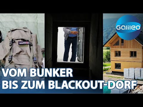 Rucksack, Bunker & Blackout-Dorf: So nutzen Menschen die Krise | Galileo | ProSieben