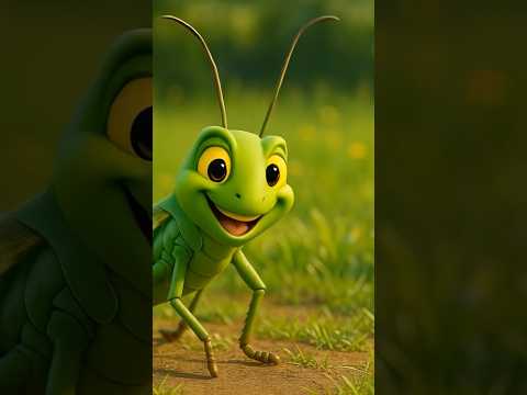 Con cào cào có cái cánh xanh xanh