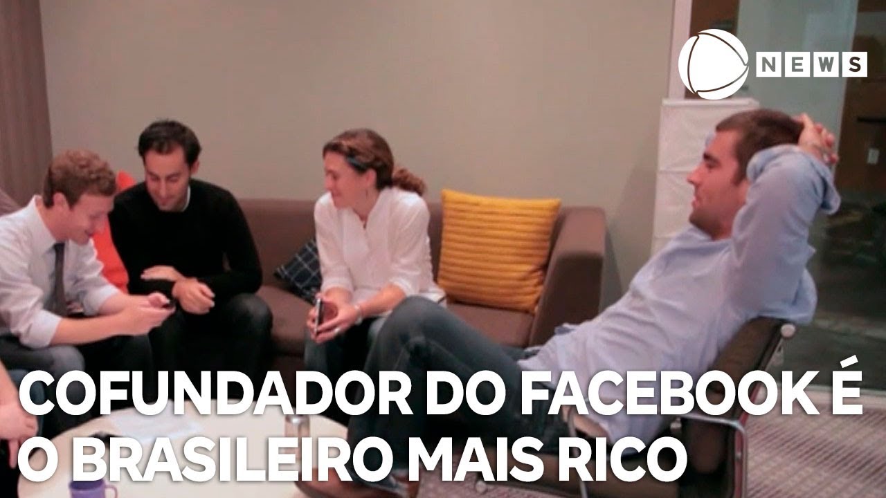 Cofundador do Facebook é o brasileiro mais rico do mundo
