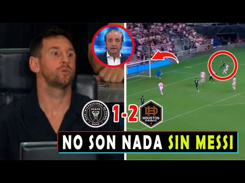 ASÍ REACCIONA PRENSA EUROPEA a SUBCAMPEONATO de INTER MIAMI vs HOUSTON DYNAMO 1-2 SIN MESSI