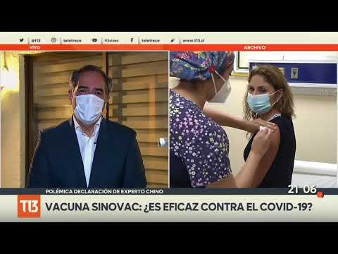 Miembro Comité COVID-19 y vacuna Sinovac: No hay ninguna duda de que es eficaz y segura