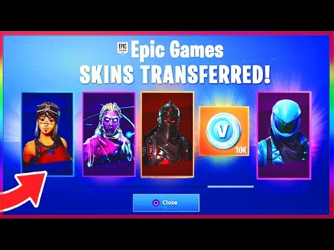 *NEW* MERGE ACCOUNTS In FORTNITE! - TRANSFER SKINS In Fortnite! (Fortnite Account Merging