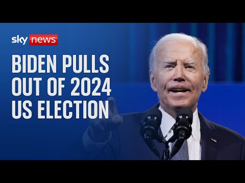 BREAKING: Joe Biden pulls out of 2024 US presidential race