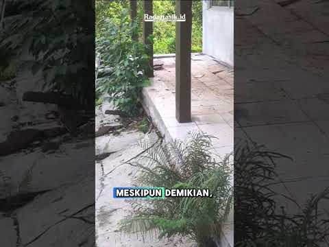 Habiskan Anggaran Rp 2,6 Miliar, Bangunan SMKN 1 Cijeungjing Kabupaten Ciamis Mubazir