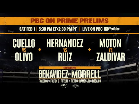 Benavidez vs. Morrell PRELIMS | #BenavidezMorrell