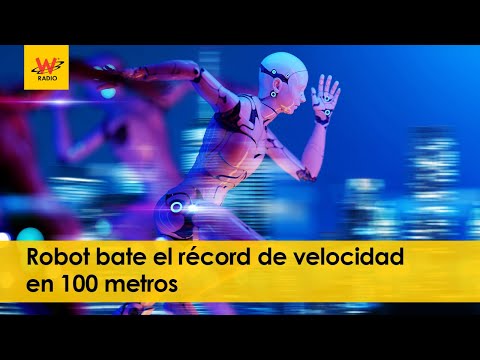 Robot bate el récord de velocidad en 100 metros