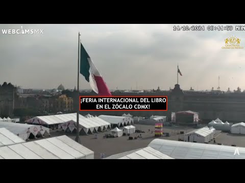 #FIL2024 | ¡No te pierdas la Feria Internacional del Libro! #Zócalo #CDMX #EnVivo