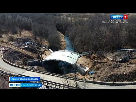 В Ленобласти завершают ремонт арочного моста в стиле Петровской эпохи