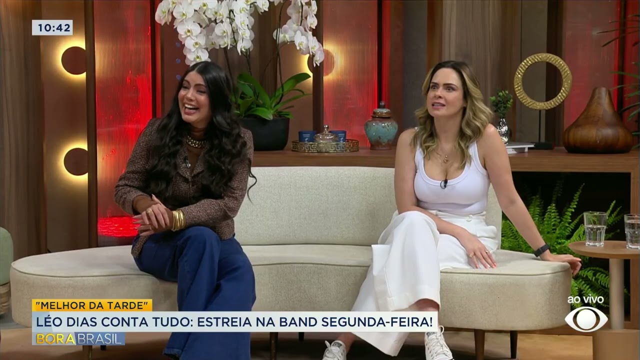 Leo Dias invade Bora Brasil e conta bastidores da estreia na Band