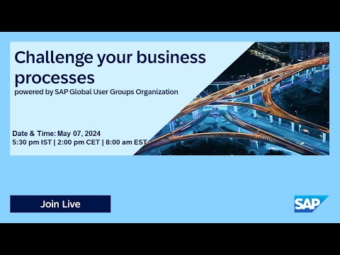 Challenge your Business Processes I Move to Cloud ERP I 24.05.07