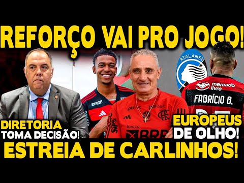 ESTREIA DE CARLINHOS! REFORÇO VAI PRO JOGO! MARTELO BATIDO SOBRE VENDA DE TITULARES!