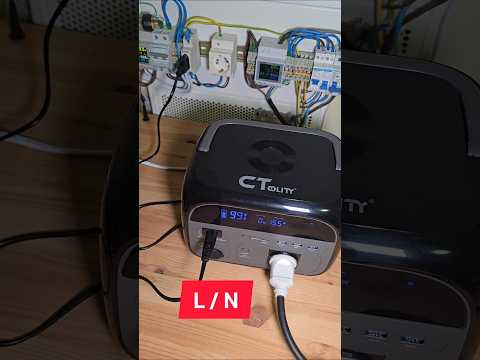 Нейтраль і фаза на виході? CTolity AP400. 600W 🔋345Wh #LiFePO4 #заряднастанція #AP400 #Ctolity