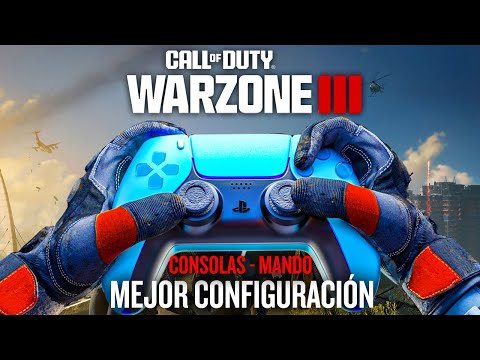 LA MEJOR CONFIGURACION para CONSOLAS en WARZONE 3 que USAN los PROS (MANDO) PS4, PS5, XBOX