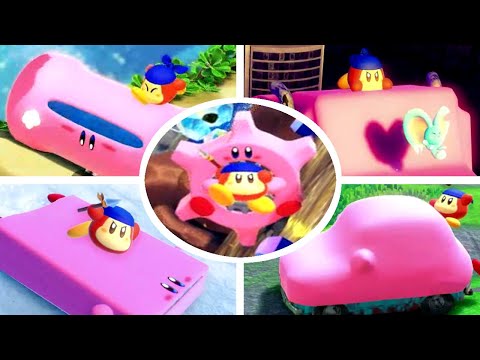All Mouthful Modes (2-Player) - Kirby and the Forgotten Land + Star-Crossed World