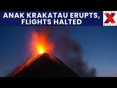 Anak Krakatau Erupts, Jakarta Airport Suspends Flights As Volcanic <strong>Ash</strong> Spreads | NewsX World