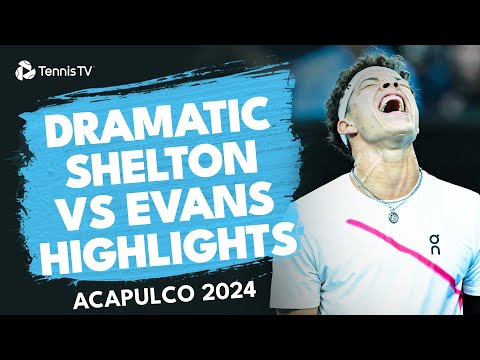 DRAMATIC Ben Shelton vs Dan Evans Highlights | Acapulco 2024