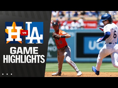 Astros vs. Dodgers Game Highlights (7/6/25) | MLB Highlights