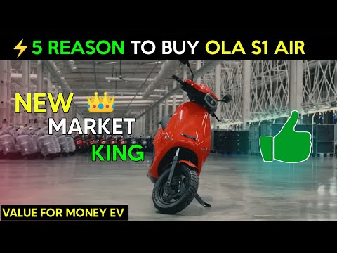 ⚡ 5 Reason To Buy Ola S1 Air | Ola S1 Air Electric scooter | Best Electric Scooter | ride with mayur