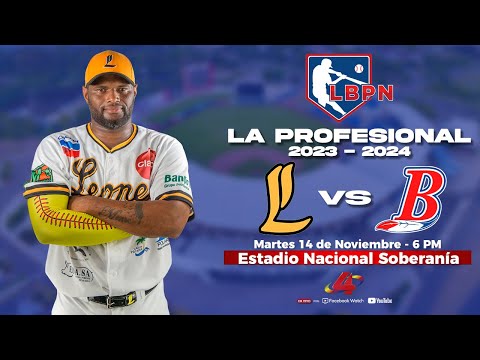 Leones de León VS Indios del Bóer - Liga de Béisbol Profesional Nacional (LBPN) – 2023 -2024