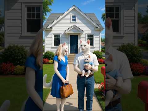 A cat's family ________ #viralvideo #cat #ai #cute #cartoon #youtubeshorts #trendingshorts