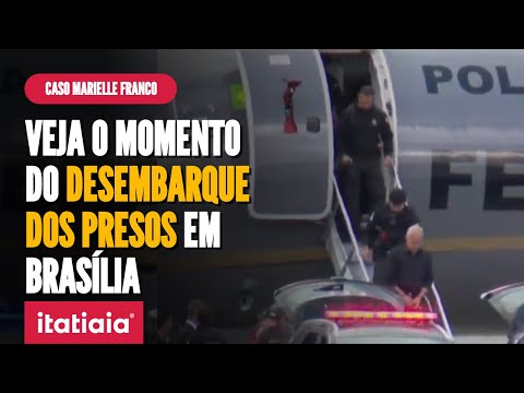 SUSPEITOS DO CASO MARIELLE FRANCO CHEGAM A BRASÍLIA E SEGUEM PARA PRESÍDIO DE SEGURANÇA MÁXIMA