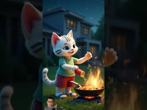 lucu bikin telor mata sapi #funny #cat #kucing #trending #funnycats #cute #ai #tiktok #fyp