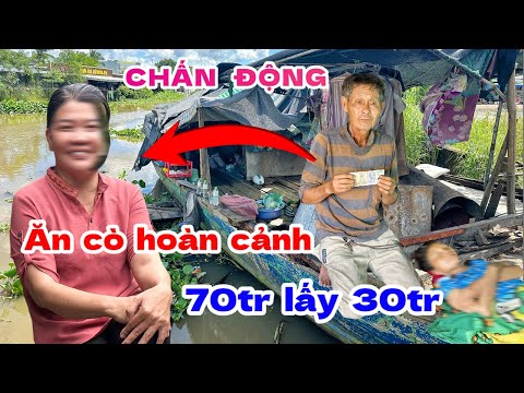 CHẤN ĐỘNG “ người phụ nữ ĂN CÒ hoàn cảnh 70tr lấy 30tr quá nhẫn tâm