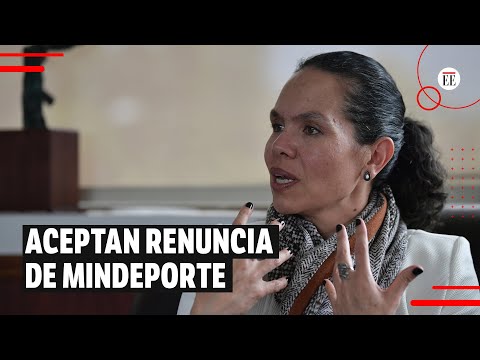 Gobierno acepta renuncia a la ministra del Deporte, Astrid Rodríguez | El Espectador