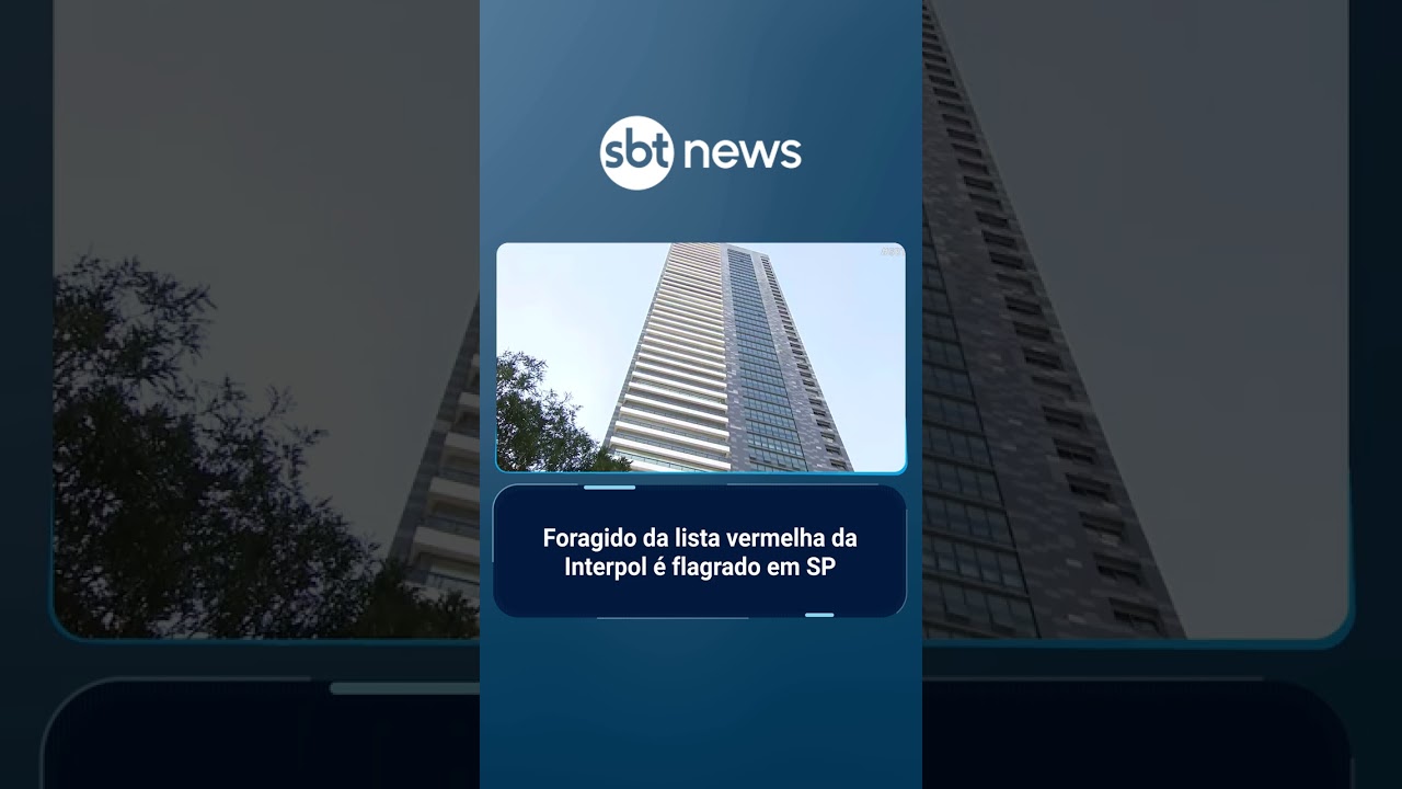Chefe de facção criminosa é flagrado em apartamento de luxo na capital paulista | #SBTBrasil