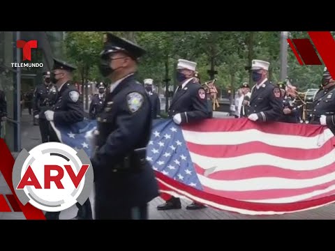 Recuerdan con ceremonias a las víctimas de los ataques en NY | Al Rojo Vivo | Telemundo