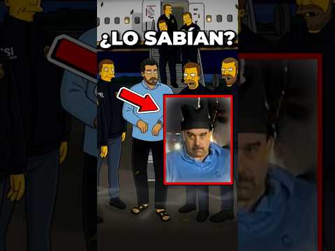 MADURO CAPTURADO en LOS SIMPSONS ¿PREDICCIÓN O MENTIRA? 😱