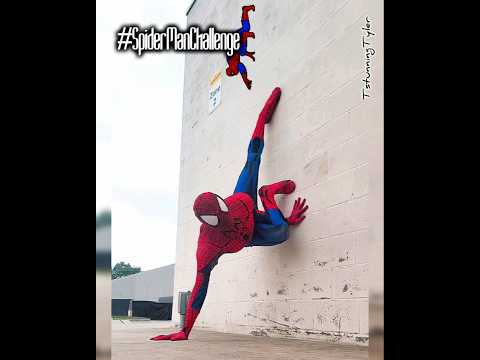 The Spider-Man Challenge (ft.TstunningTyler) #spiderman #spidermanchallenge #spidermanbrandnewday