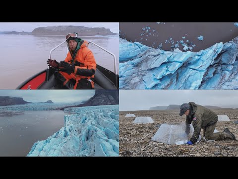 Summer in Svalbard: Ice scientists fighting against warmest season on record | ITV News