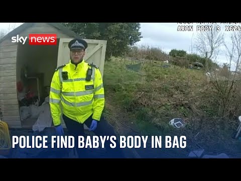 Court sees moment police uncover baby's body in Lidl bag