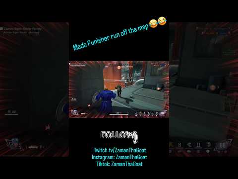 Had Punisher running scared 🤣🤣 #marvelrivalsclips #gaming #smallstreamer #fwme #subscribetome #share