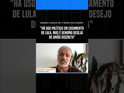 Casamento de Lula: Kennedy Alencar analisa uso político da cerimônia de Lula e Janja #shorts