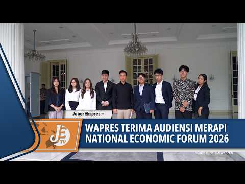 WAPRES GIBRAN TERIMA AUDIENSI MERAPI NATIONAL ECONOMIC FORUM 2026 DI ISTANA WAPRES
