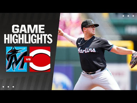 Marlins vs. Reds Game Highlights (7/14/24) | MLB Highlights